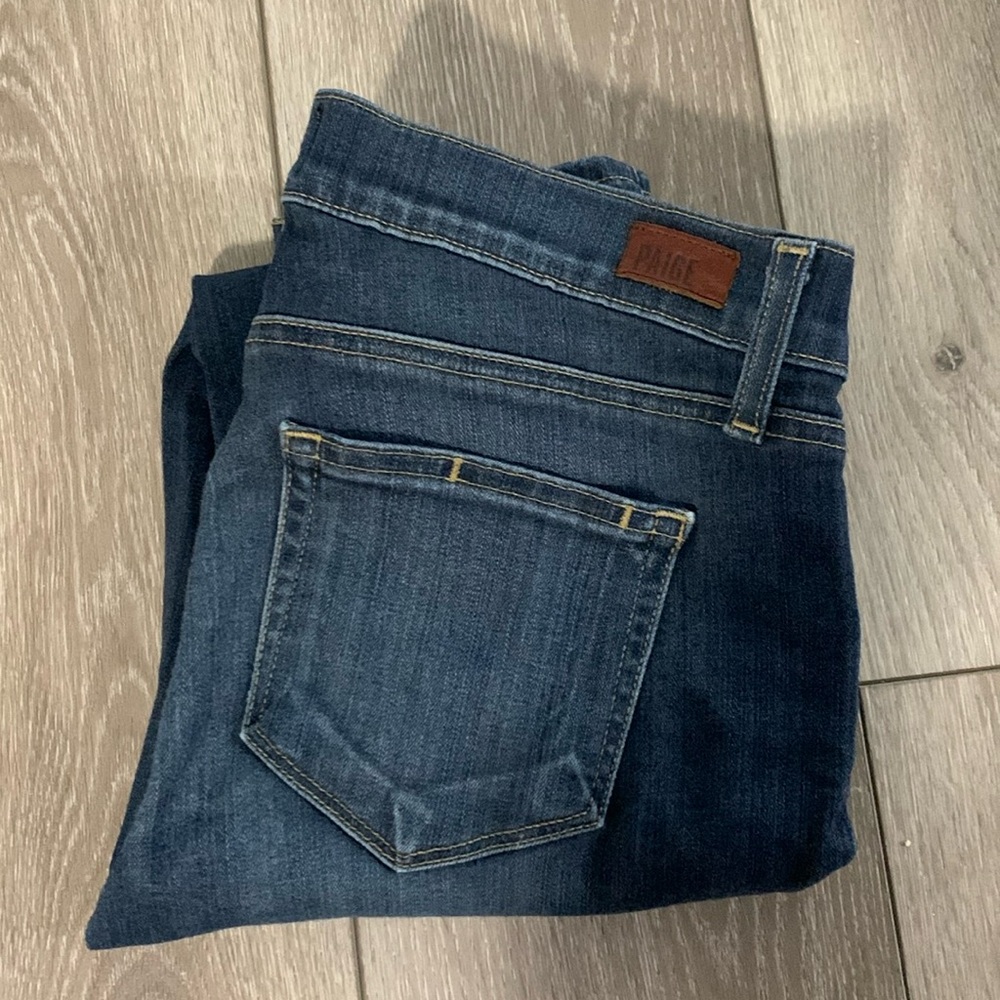 Paige Maternity jeans. Size 26 dark wash. Excellent condition!